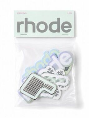 RHODE WINTER STICKERS NEW